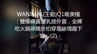 WANIMAL(王動)Q1唯美檔：雙模裸露雙乳接外賣，全裸吃火鍋岸礁外拍穿黑絲情趣下廚，(2)