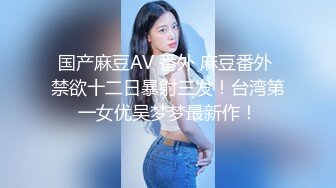 国产麻豆AV 番外 麻豆番外 禁欲十二日暴射三发！台湾第一女优吴梦梦最新作！