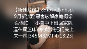 【新速片遞】&nbsp;&nbsp;9月新流出黑客破解家庭摄像头偷拍❤️小哥中下班回家挑逗在摇篮床中的媳妇把门关上来一炮[345MB/MP4/18:23]