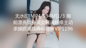 无水印[MP4/594M]1/3 胸前漂亮纹身美女骚逼好痒主动求操抓屌舔弄叫爸爸VIP1196