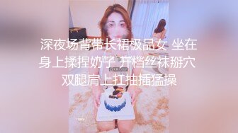 深夜场背带长裙极品女 坐在身上揉捏奶子 开档丝袜掰穴 双腿肩上扛抽插猛操